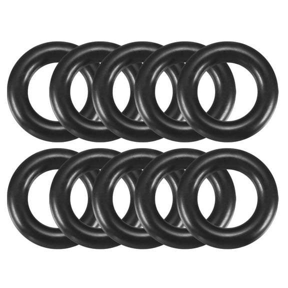 Unique Bargains 10 Pcs 14mm x 3mm Rubber O-ring Oil Seal Sealing Ring Gaskets