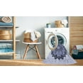 thumbnail image 2 of Ahgly Company Machine Washable Indoor Rectangle Transitional Heavenly Blue Area Rugs, 4' x 6', 2 of 7
