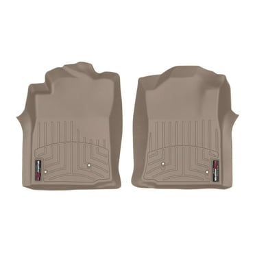 WeatherTech Custom Fit FloorLiners compatible with 2008-2011 Toyota Tacoma - 1st Row (Driver & Passenger), Tan
