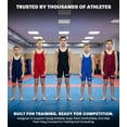 thumbnail image 4 of Exxact Sports Plain Youth Wrestling Singlet For Boys, Premium Powerlifting Singlet, Kids Wrestling Singlets For Training - (Black, Y2XS), 4 of 5
