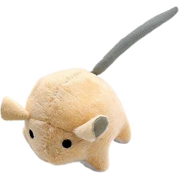 Mooipur Cat Toy Catnip Mouse Cat Toy, Fuzzy Cat Kicking Toy for Indoor Kittens, Interactive Cat Kicker Toys Blue Mouse Toy for Cats, (1 Pack)