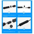 thumbnail image 4 of Cable Connector, Waterproof Cable Connector, Antistatic Appearance  For Power Supply, 4 of 8
