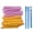 Pink+Yellow, variant on 40pcs Heatless Curls Overnight for Long & Medium Hair, 22 Inch Spiral Hair Curlers No Heat Damage, DIY Magic Wave Formers for Women Styling Hook included (Purple+Pink)