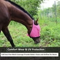 thumbnail image 4 of Horse Fly Mask - 95% UV Blocking Full Face Mesh - Stays Securely in Place for Corneal Protection - Enhanced Airflow & Vision for Pasture or Riding, 4 of 5