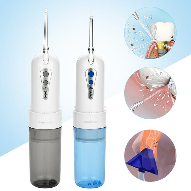WALFRONT Electric Dental Water Flosser and Oral Irrigator, Portable