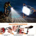 thumbnail image 3 of QJUHUNG 1 set Bright Waterproof LED Bicycle Headlight and Taillight Set - 12 Hour Working Time  Type-C Rechargeable for Safe Cycling at Night, 3 of 7