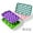 Purple, variant on Versatile - 25 Grid Silicone Ice Tray for Perfectly Shaped Small Round Ice Cubes Ideal for Drinks Parties and Summer Refreshments
