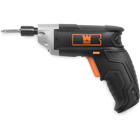 

WEN 49103 3.6V Lithium-Ion Cordless Electric Screwdriver with Bits & Belt Holster