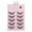 B, variant on GHSOHS Eyelashes Manga Lash Clusters Japanese Natural Academy Wind Eyelashes Net Red 3D Soft COS False Eyelashes Lash Extension Makeup