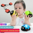 thumbnail image 3 of 2 Way Return Car Cute Friction Ladybug Toy Forward and Backward Beetle Car Toy Shaped Toys Friction Vehicle Kids Ladybug and Cognitive Battery Powered For Play ladybug bug ladybug accessory Ed, 3 of 8