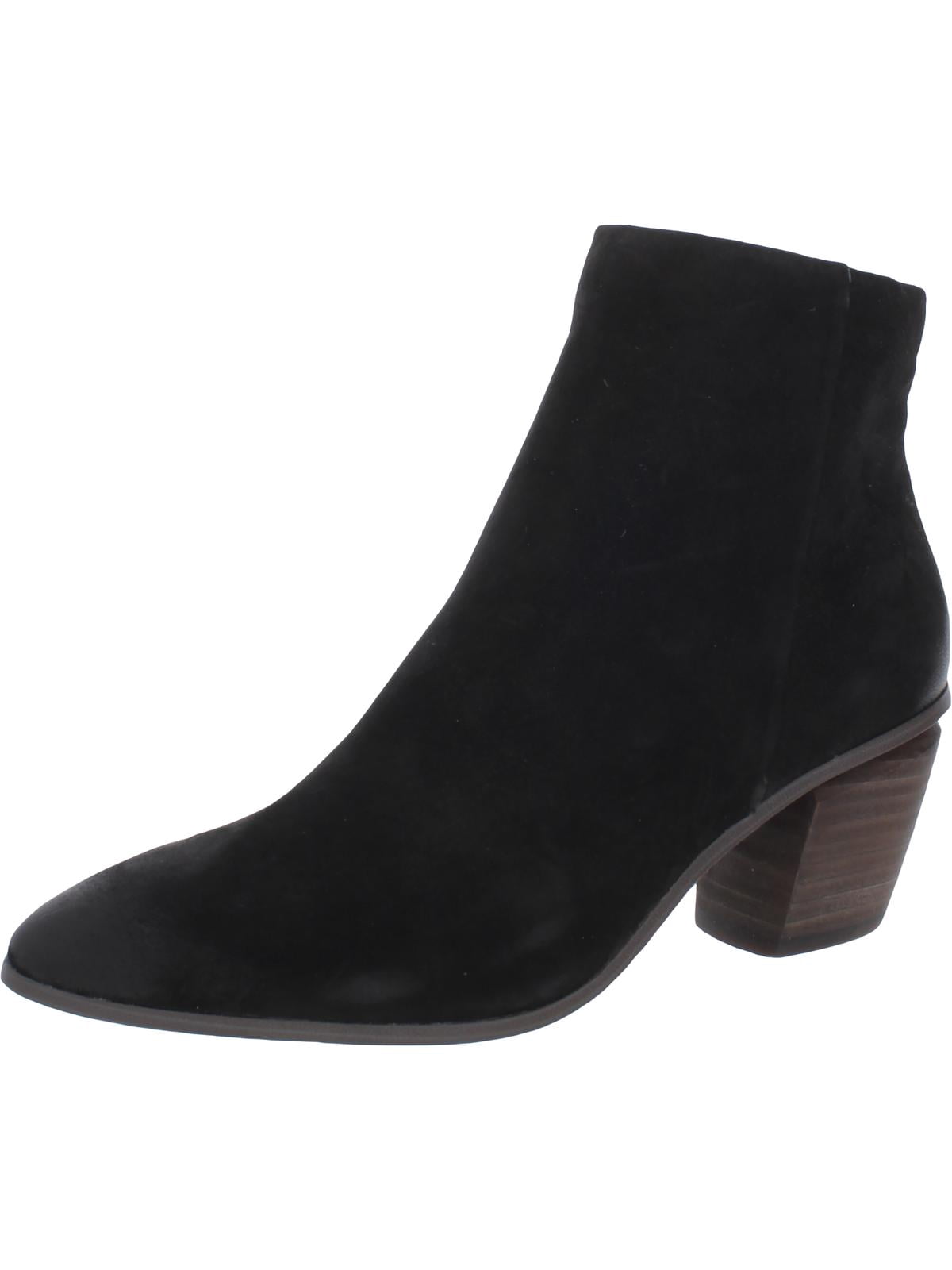Leather Ankle Boots Black 