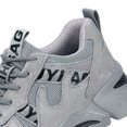 thumbnail image 2 of Zapatos de seguridad en el trabajo Zapatillas de trabajo indestructibles de corte bajo antideslizantes para hombres a prueba de pinchazos (46 gris), 2 of 5