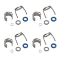 thumbnail image 4 of Oubit Fuel Injection O Ring,Fuel Injector Retaining Bracket Fuel Injector Service Repair Kit Automotive Replacement Fuel Injector Seal Kit Highly Recommended, 4 of 9