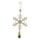 thumbnail image 3 of ¡Oferta Exclusiva!, Árbol de Navidad, decoración de hierro, adornos de copos de nieve, colgantes, decoración de escenas de ambiente navideño Akmoler, 3 of 8