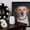 #128White, variant on Sealed Pet Cremation Urn 6.3 Inch for Ashes and Hair, Stone Material Sturdy Rust Resistant, Medium Memorial Jar for Dogs and Cats Remembrance Tribute