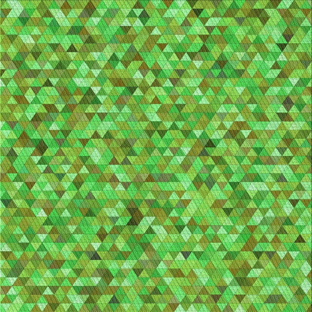 Ahgly Company Machine Washable Indoor Square Transitional Dark Lime Green Area Rugs, 4' Square