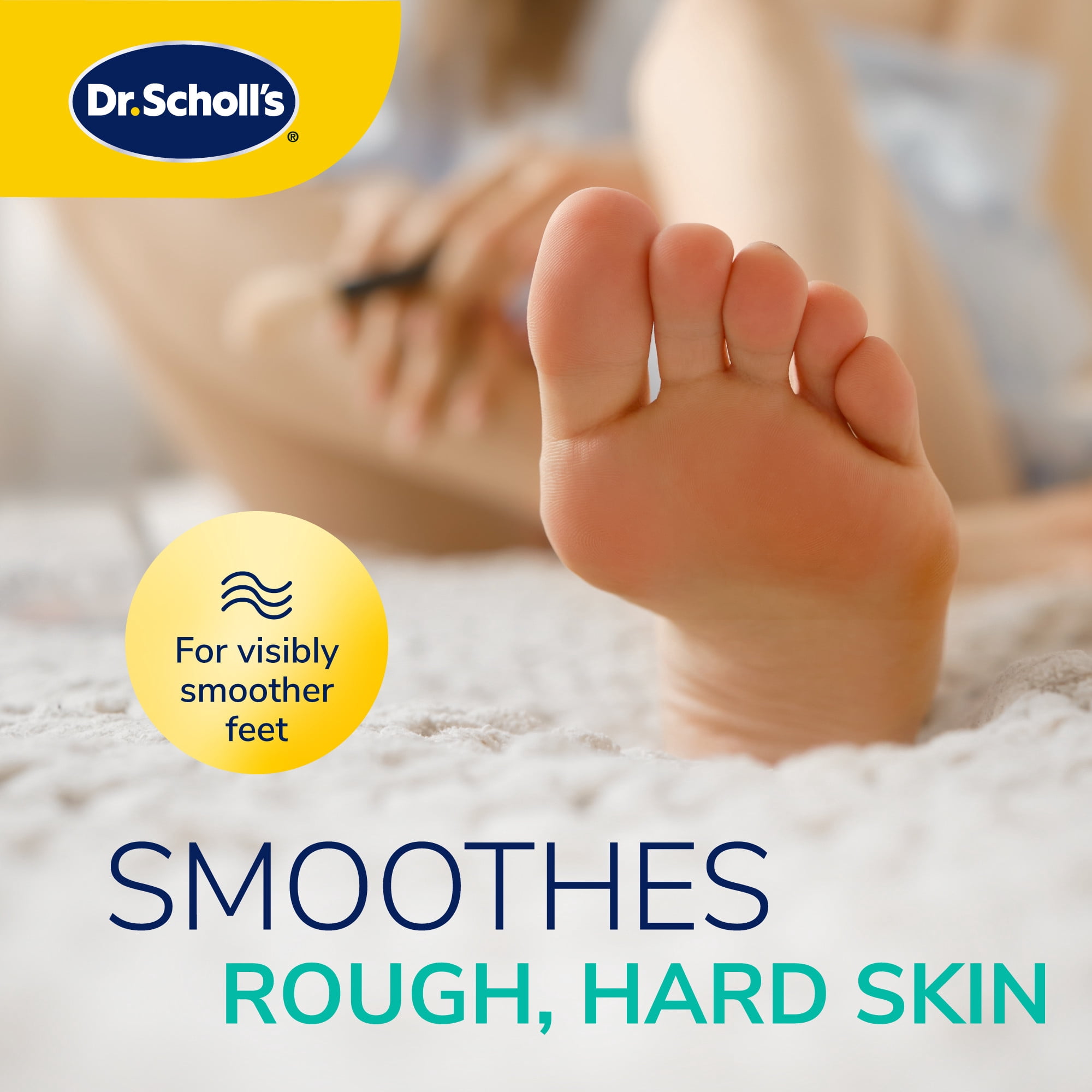 Dr. Scholl's Professional Callus Remover Foot File with Debris Catcher - Regular Size