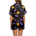 thumbnail image 3 of 2025 Ensemble Décontracté Imprimé pour Femmes Pyjama et Short Tenue de Nuit pour Femmes Pyjama Femmes Short de Sommeil Assorti Famille, 3 of 6
