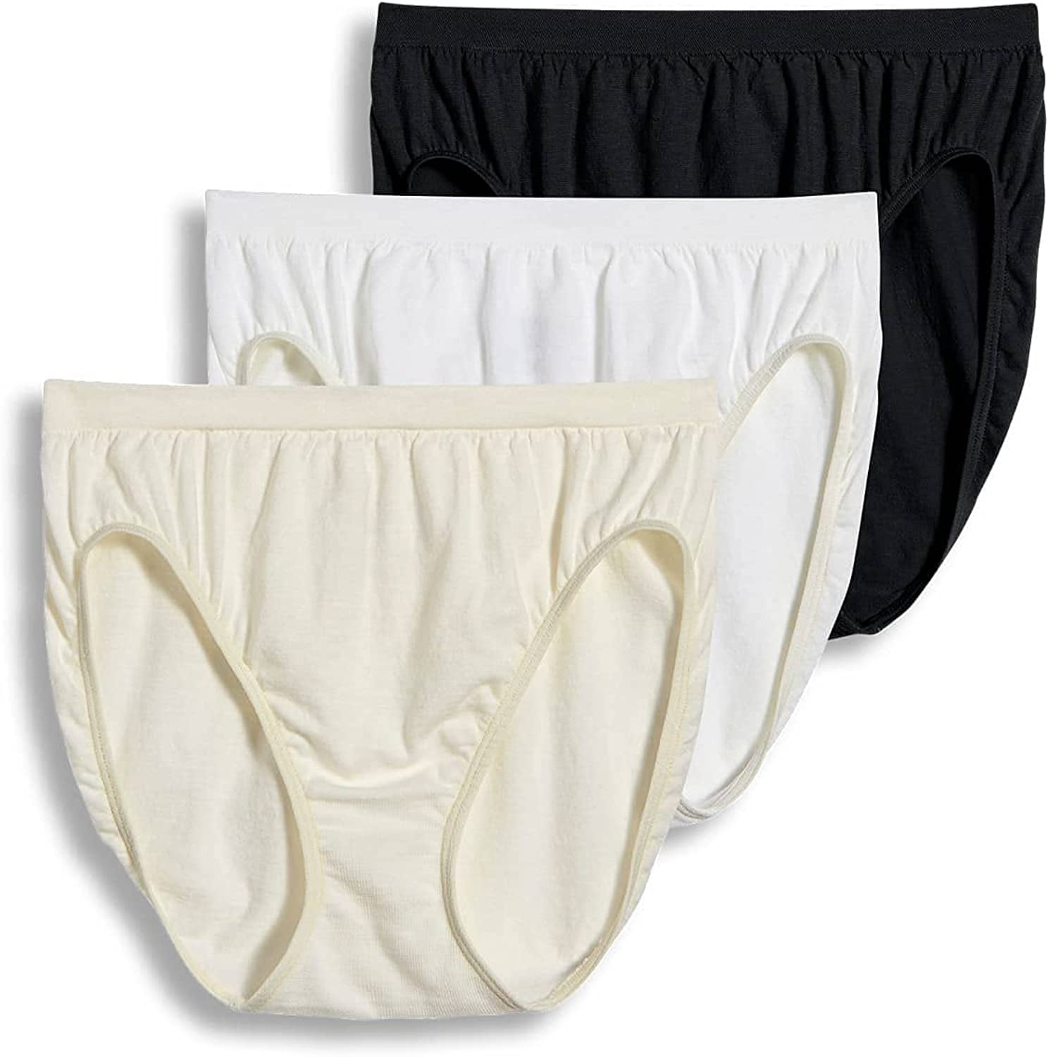 Jockey Women's Underwear Comfies Microfiber French Cut - 3 Pack - Walmart.com
