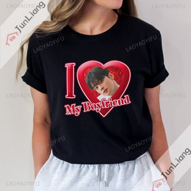Camisetas gráficas de Cha Eun Woo para mujer, ropa deportiva Kpop, ropa gótica, Tops Y2k, Ideas de regalo para fanáticos, Harajuku