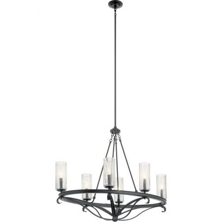 

Kichler Lighting - Six Light Chandelier - Chandelier Oval Pendant - Rustic