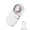 White, variant on Tibvox Thin Rechargeable Mini Fan With LCD Power Indicator And Customizable Speed For Efficient Cooling