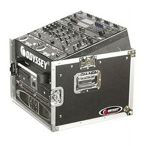 Odyssey Cases FZ1006 New 10X6 Spaces Ata Combo DJ Flight Ready Rack Mixer Case