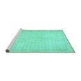 thumbnail image 2 of Ahgly Company Machine Washable Indoor Rectangle Persian Turquoise Blue Traditional Area Rugs, 2' x 3', 2 of 4