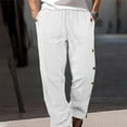 thumbnail image 2 of Zszcpp Mens Casual Pants Comfortable Sweat Long Athletic Bright Brief Style Relax Lounge Trousers Casual Trouser, 2 of 6