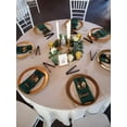 thumbnail image 6 of Your Chair Covers - 10 Pack, Hunter Green 20 Inch Polyester Cloth Napkins Perfect for restaurants, weddings, dinners, or birthday parties., 6 of 8