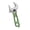 4 inches, variant on Tizuqe Ergonomic Short Handle Adjustable Spanner Wide Jaw Design Alloy Steel Crafted
