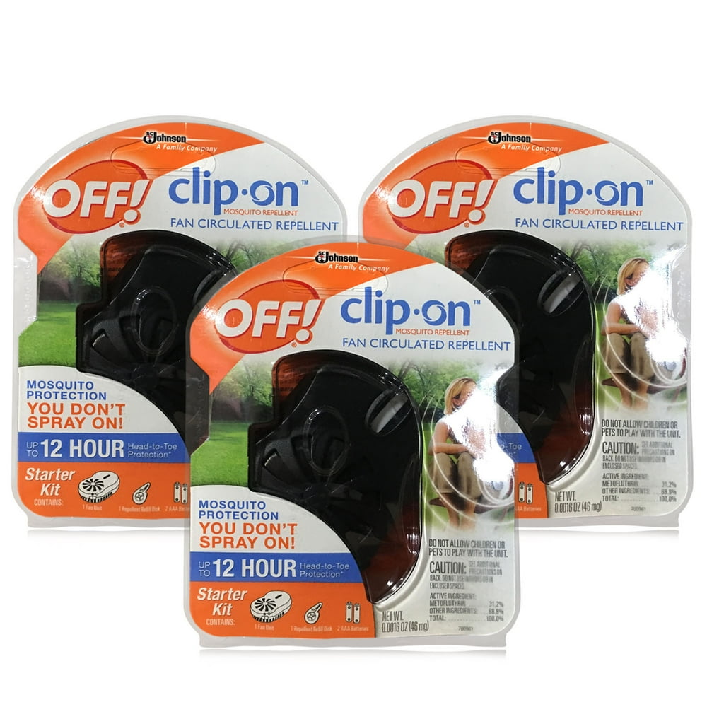off repellent clip on