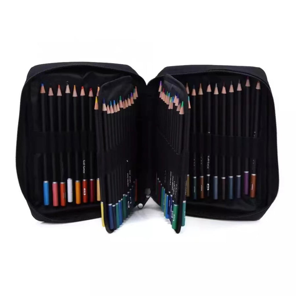 Milue 72 Pcs Professional Oil Colored Pencils Set Artist Painting Sketching Drawing Art Supplies