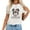 White, variant on Hello 4th Grade Messy Hair Bun Girl Back To School Fashionable Graphic Tee - Women's Short Sleeve T-Shirt for Everyday Wear