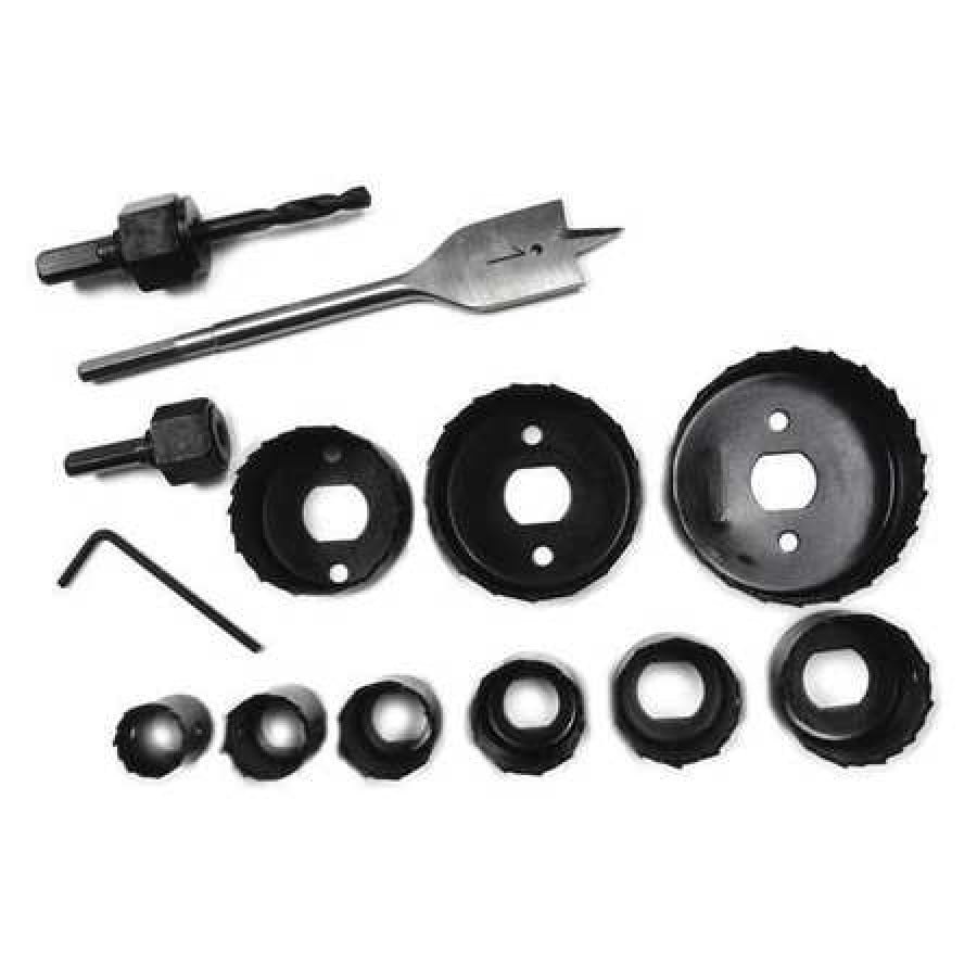 CENTURY DRILL AND TOOL 05499 Carbon Hole Saw Kit 14 Pcs.