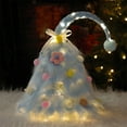 thumbnail image 1 of Wzzjkit Christmas Decorations Faux Pines Mini Christmas Tree Set Tabletop Home Party Decorations, 1 of 6