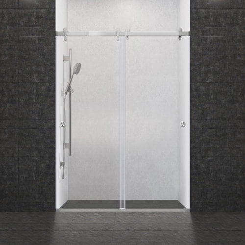 LessCare Ultra-H Bypass Frameless Shower Door