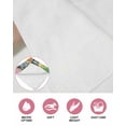 thumbnail image 6 of Easter Rabbbits Kitchen Dish Towels for Drying Dishes Set of 2, Eggs Spring Floral Grass Colorful Wooden Waffle Weave Microfiber Hand Tea Bathroom Towels Quick Dry & Absorbent Towel 15.7x23.6, 6 of 7