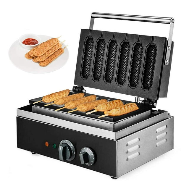 Corn dog waffle clearance maker