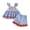 ZB-Blue, variant on Independence Day Baby Girl Outfit 250 Anniversary Usa Baby Girl Comfortable Breathable Set Independence Day Cute Cartoon Printed Short Sleeve Shorts Two Piece Set Size 18-24 Months,Red