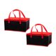 thumbnail image 2 of Bolsa térmica de 2 piezas para picnic, versátil para transportar alimentos, calentar pizzas y refrigerar, ideal para camping, compras y catering. 42 cm x 31 cm x 21 cm, 2 of 10