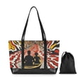thumbnail image 7 of FORMRS Canvas Laptop Tote Bag for Women with 15.6" Computer Compartments Shoulder Handbag, Abstract Boat Ride, 7 of 7