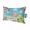 Sky Blue, variant on Outdoor Head Pillow,Farm Gnomes Love Sunflower Waterproof Neck Throw Pillowcase with Elastic Strap&Insert,Retro Pastoral Theme Cushion Cases for Beach Pool Chaise Chair,1 Pack