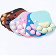 thumbnail image 5 of 3D Delicate Texture Silicone Wrist Support Mouse Pad Anti-Slip Base (Black), 5 of 5