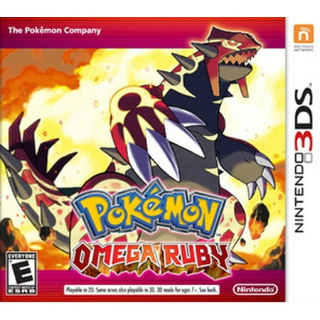 Pokemon Omega Ruby, Nintendo, Nintendo 3DS, (Pokemon Ruby Best Pokemon)