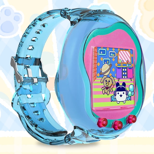 Soporte de pulsera de TPU FLhrweasw para Tamagotchi Uni azul 6,3 a 8,85 pulgadas