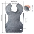 thumbnail image 5 of Mantón eléctrico calentado de 24 "X 39", cuello trasero relajante para personas mayores en la oficina, chaleco térmico con termostato de compresión caliente, chal Kuyhfg Sin marca, 5 of 5