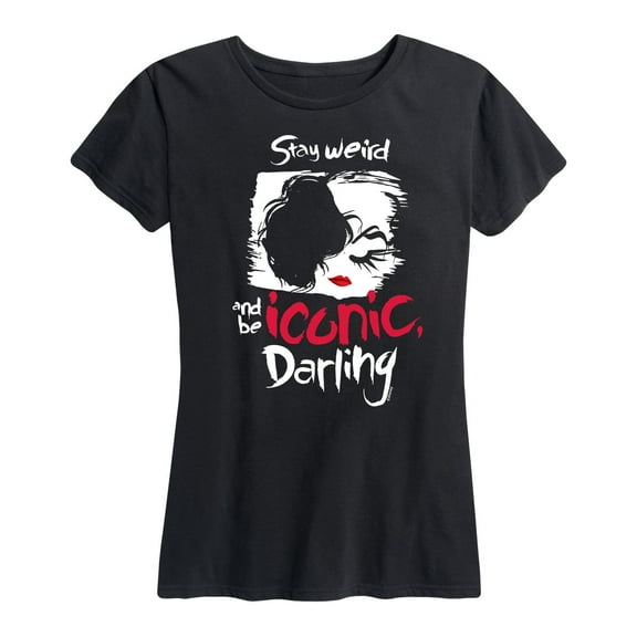 Disney's Cruella - Stay Weird - Women's Short Sleeve Graphic T-Shirt