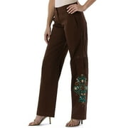 Metro7 - Women's Embroidered Cargo Pant