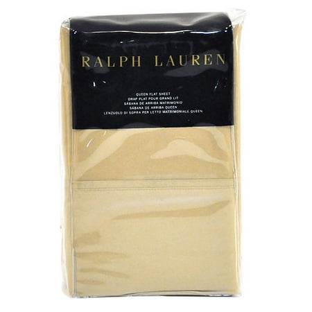 Ralph Lauren Queen Flat Sheet - Ralph Lauren Flat Sheet - RL 464 Solid Percale